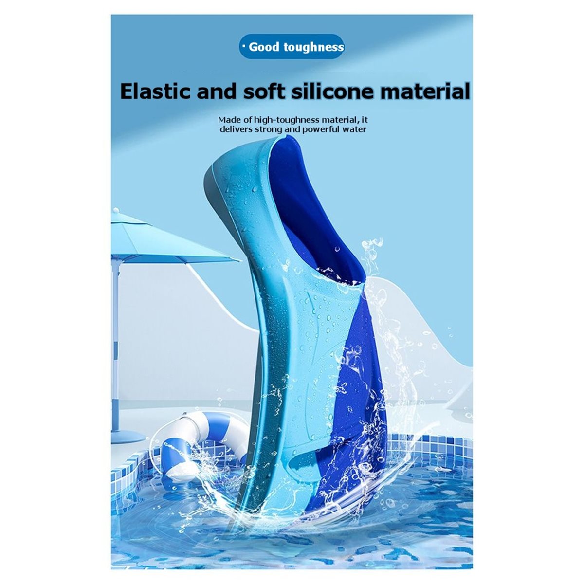 Flippers Swimming - [MEGA PROMOÇÃO] Nadadeiras de Silicone para