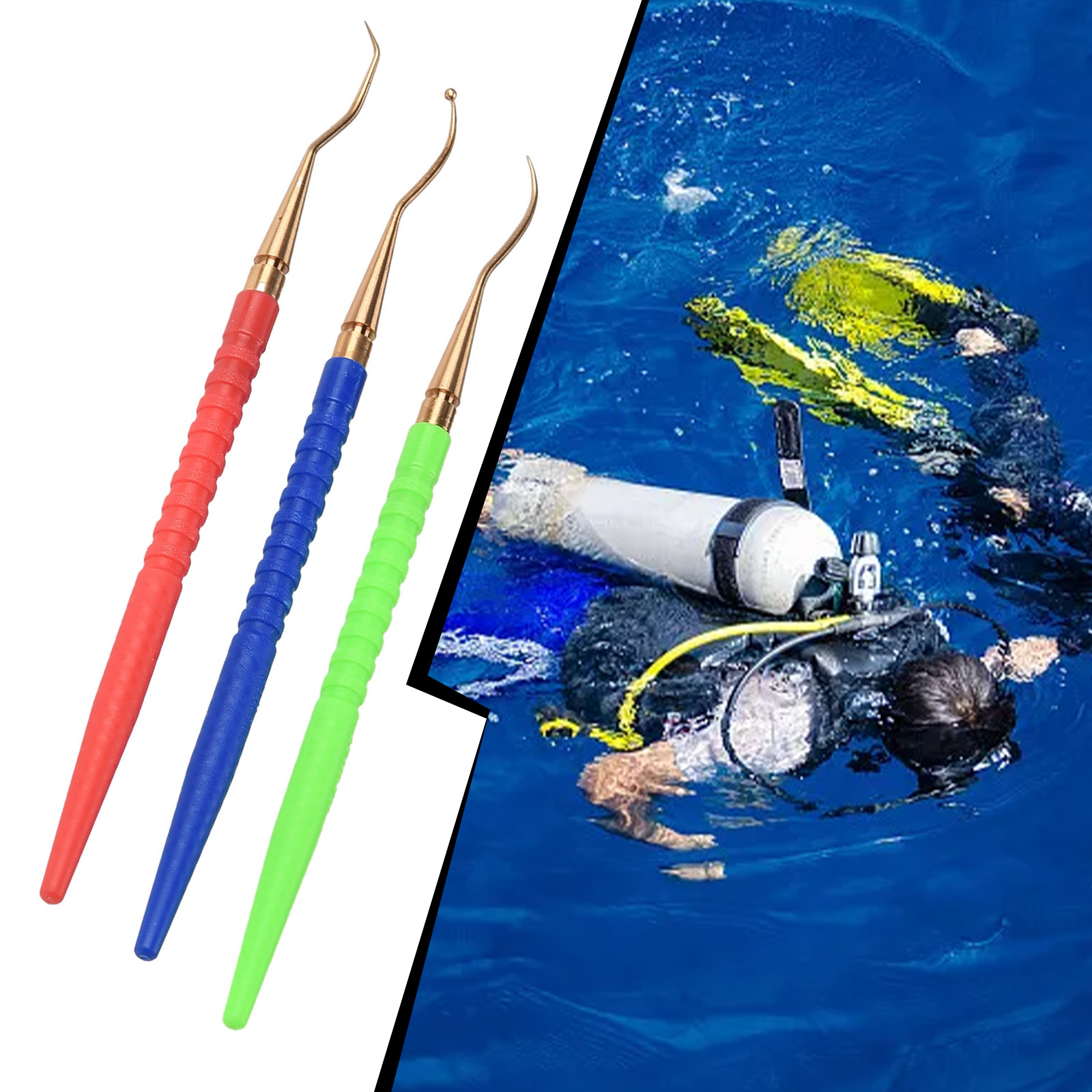 Snorkel Set - Conjunto de 3 peças de ganchos