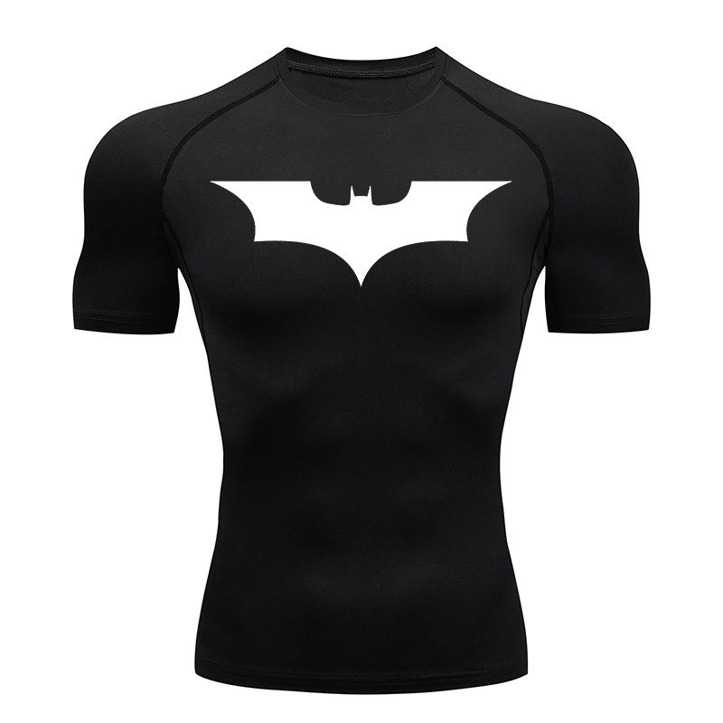 Rash Guard - Camisas de compressão com estampa de