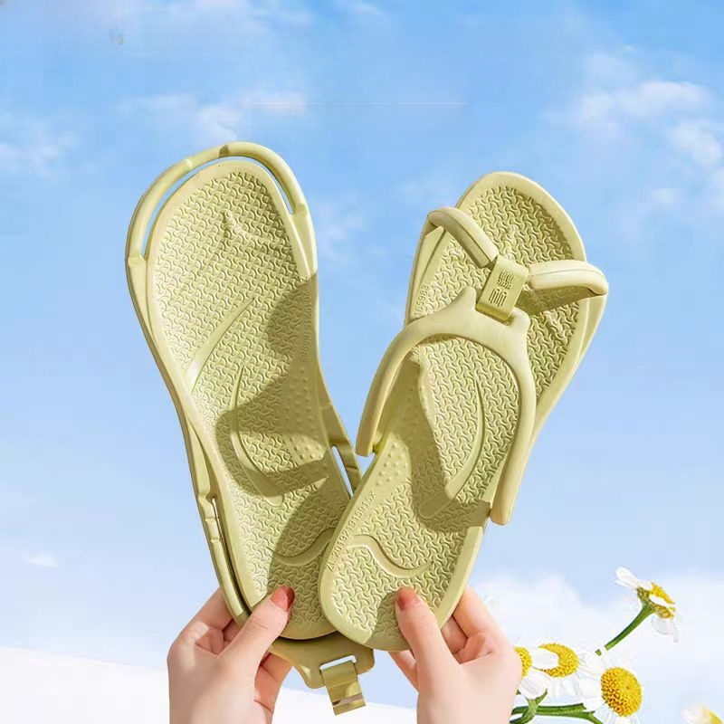 Flippers Swimming - Chinelos dobráveis ​​portáteis para viagem, chinelos