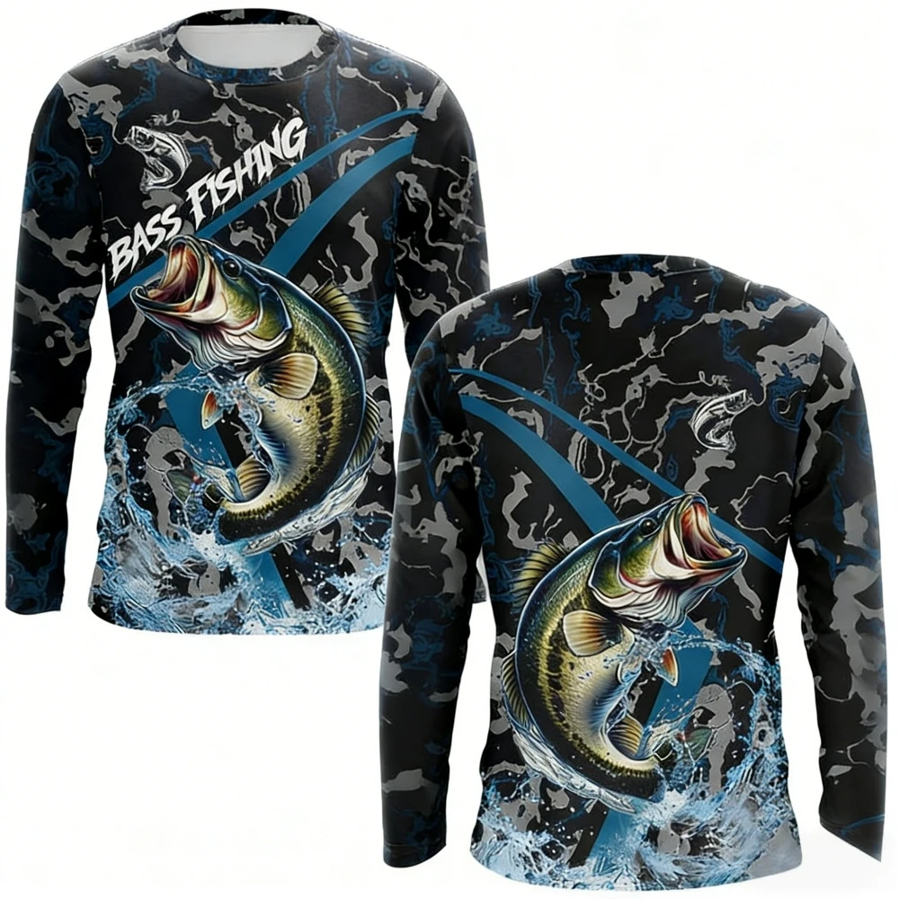 Camisa de pesca masculina de m - Rash Guard avaliação e preço