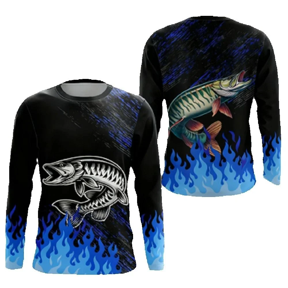 Camisa de pesca masculina de m - Rash Guard avaliação e preço