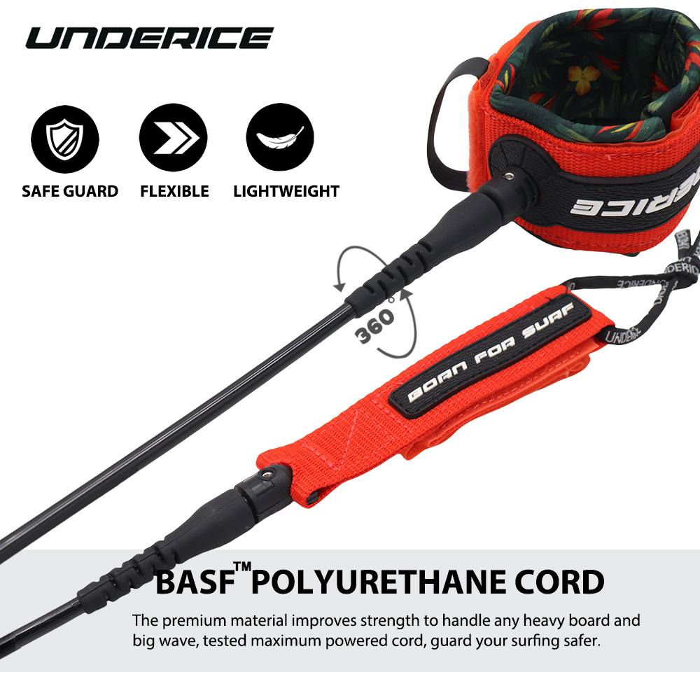Corda de Segurança UICE para P - Surfboard Leash avaliação e preço